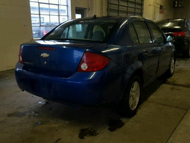 1G1AL52FX57548878 - 2005 CHEVROLET COBALT LS BLUE photo 4