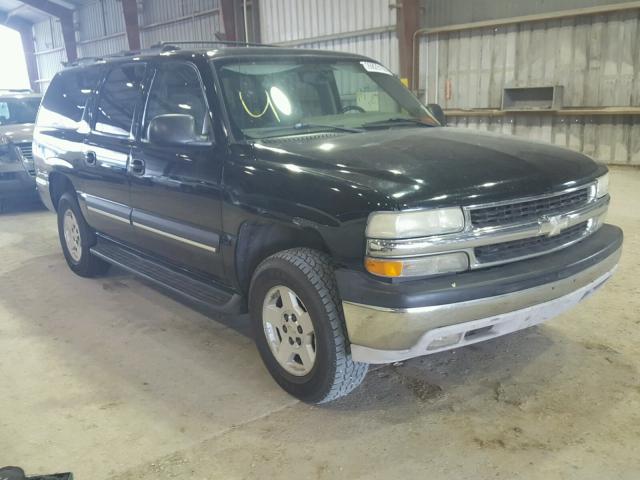 3GNEC16Z74G196052 - 2004 CHEVROLET SUBURBAN C BLACK photo 1