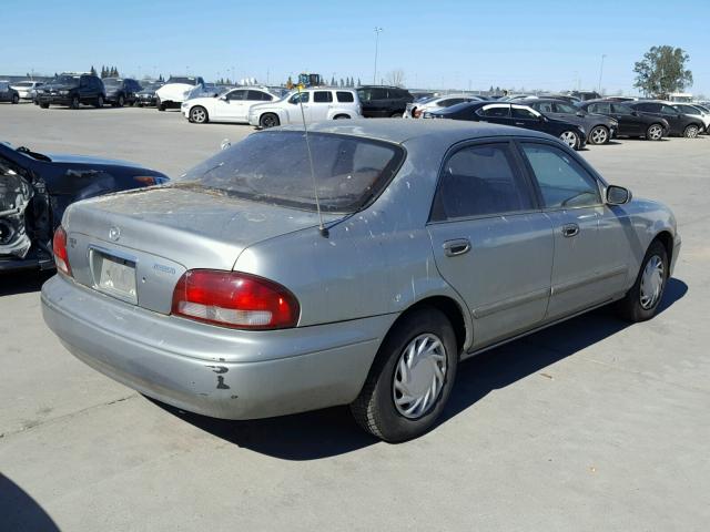 1YVGF22C3X5840703 - 1999 MAZDA 626 ES GREEN photo 4