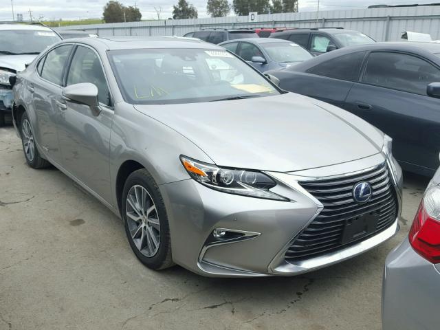 JTHBW1GGXG2128520 - 2016 LEXUS ES 300H SILVER photo 1