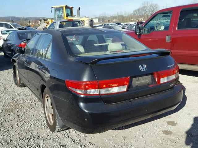 1HGCM56613A137457 - 2003 HONDA ACCORD EX BLACK photo 3