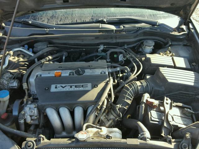 1HGCM56613A137457 - 2003 HONDA ACCORD EX BLACK photo 7