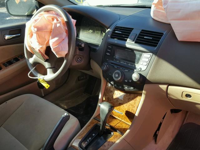 1HGCM56613A137457 - 2003 HONDA ACCORD EX BLACK photo 9