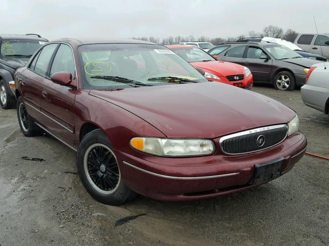 2G4WS52J011293326 - 2001 BUICK CENTURY CU MAROON photo 1