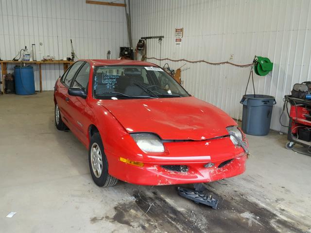 1G2JB5249X7518643 - 1999 PONTIAC SUNFIRE SE RED photo 1