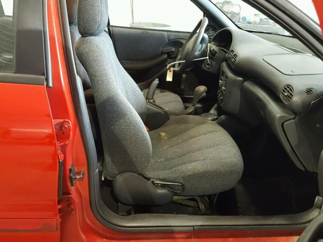 1G2JB5249X7518643 - 1999 PONTIAC SUNFIRE SE RED photo 5