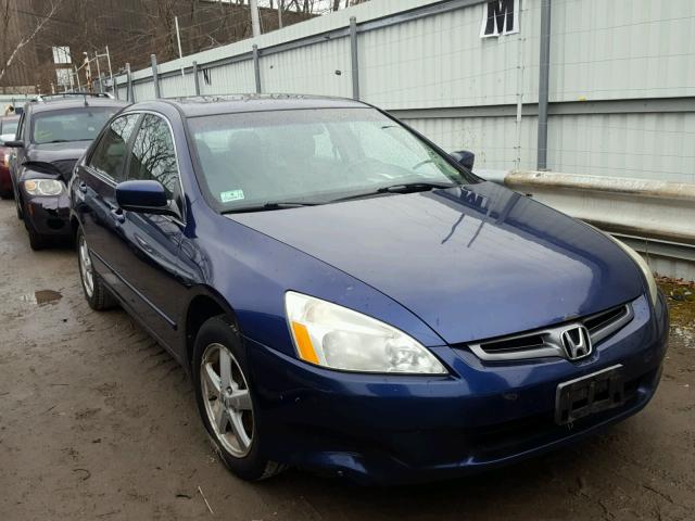 1HGCM56725A140329 - 2005 HONDA ACCORD EX BLUE photo 1