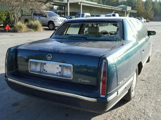 1G6KE54Y2WU715597 - 1998 CADILLAC DEVILLE DE GREEN photo 4