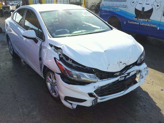 1G1BE5SM0J7120244 - 2018 CHEVROLET CRUZE LT WHITE photo 1