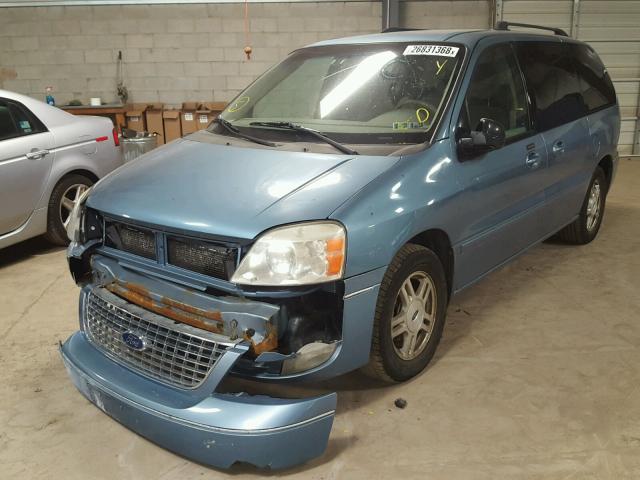 2FMZA52297BA16055 - 2007 FORD FREESTAR S BLUE photo 2