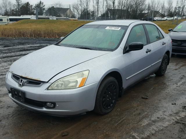 1HGCM56124A032528 - 2004 HONDA ACCORD DX SILVER photo 2