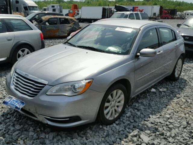 1C3CCBBB2DN639475 - 2013 CHRYSLER 200 TOURIN SILVER photo 2