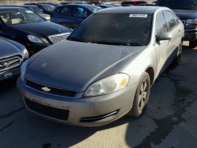 2G1WT58K969429018 - 2006 CHEVROLET IMPALA LT CHARCOAL photo 2