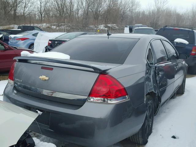 2G1WT58K969429018 - 2006 CHEVROLET IMPALA LT CHARCOAL photo 4