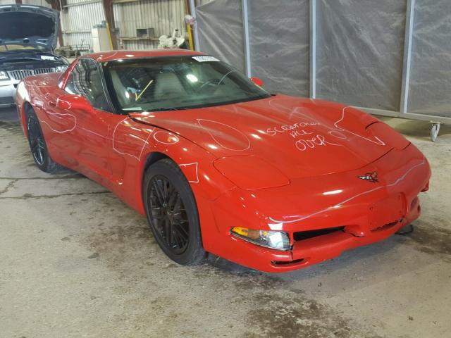 1G1YY22G945121614 - 2004 CHEVROLET CORVETTE RED photo 1