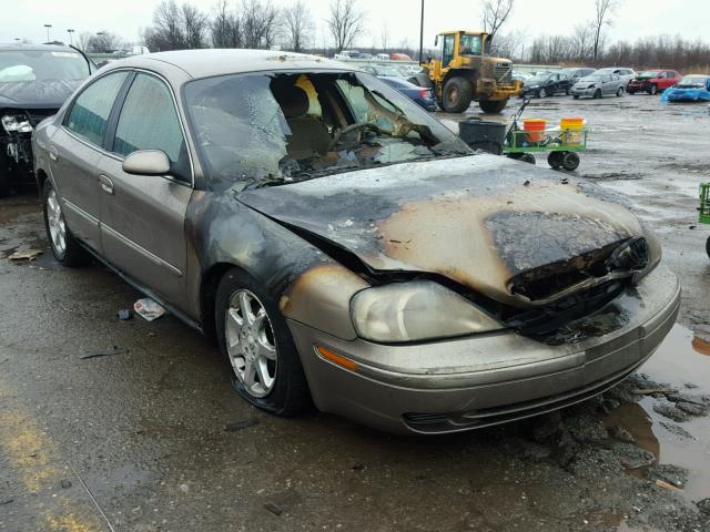 1MEFM50U82A627135 - 2002 MERCURY SABLE GS TAN photo 1