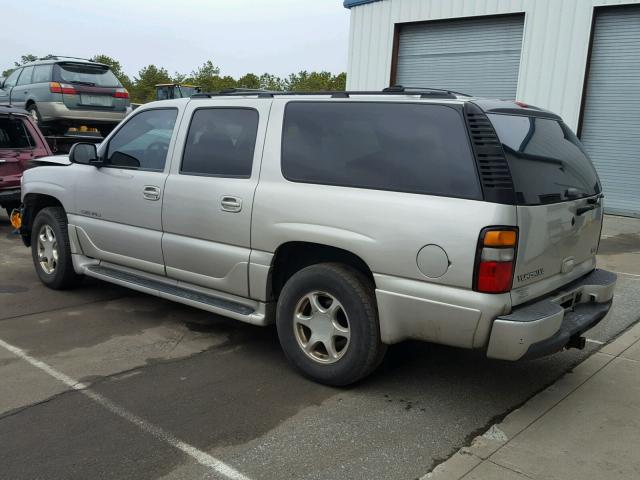 1GKFK66U66J115789 - 2006 GMC YUKON XL D GRAY photo 3