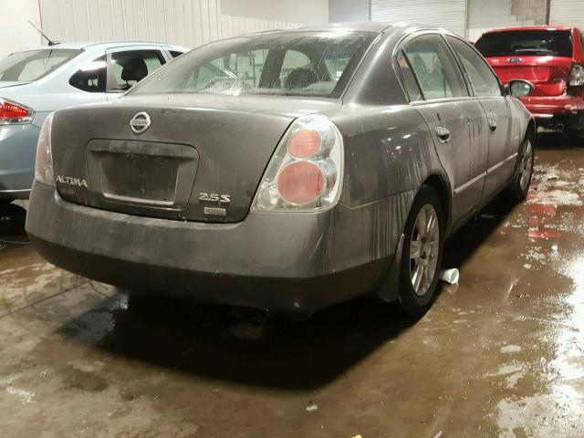 1N4AL11E66C237200 - 2006 NISSAN ALTIMA S GRAY photo 4