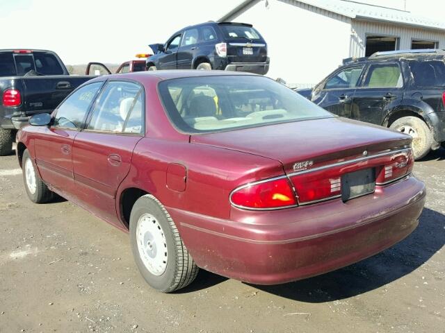 2G4WS52J6Y1300824 - 2000 BUICK CENTURY CU RED photo 3