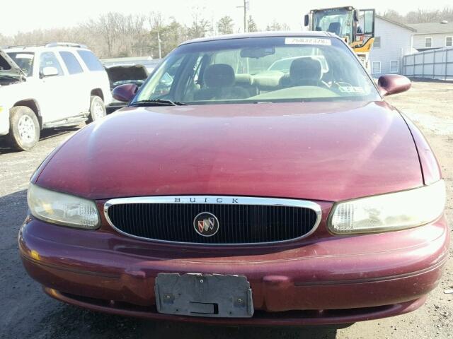 2G4WS52J6Y1300824 - 2000 BUICK CENTURY CU RED photo 9