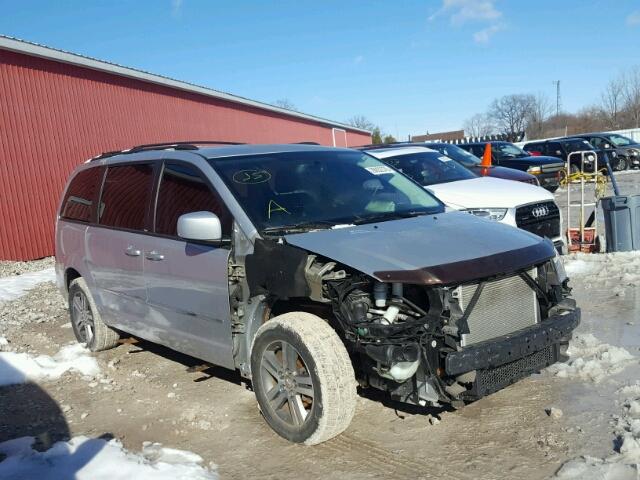 2D4RN4DX5AR130454 - 2010 DODGE GRAND CARA SILVER photo 1