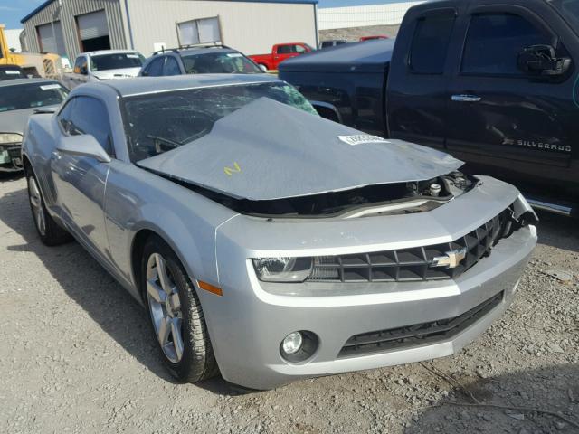 2G1FB1E38C9135422 - 2012 CHEVROLET CAMARO LT SILVER photo 1