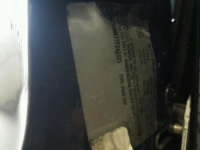 1G1ZS58N77F243125 - 2007 CHEVROLET MALIBU LS ლურჯი ფოტო 10