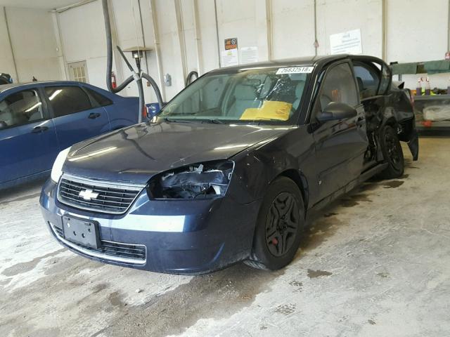 1G1ZS58N77F243125 - 2007 CHEVROLET MALIBU LS ლურჯი ფოტო 2