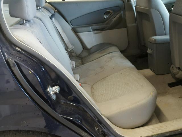 1G1ZS58N77F243125 - 2007 CHEVROLET MALIBU LS ლურჯი ფოტო 6