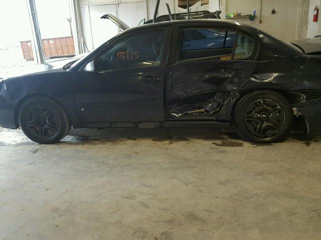 1G1ZS58N77F243125 - 2007 CHEVROLET MALIBU LS ლურჯი ფოტო 9