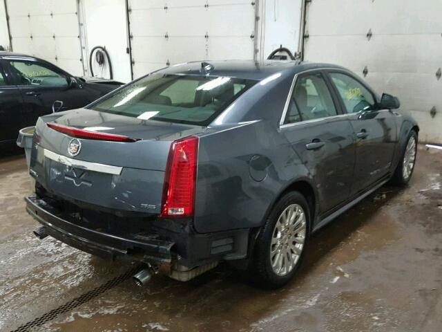 1G6DL5EV2A0115875 - 2010 CADILLAC CTS PERFOR GRAY photo 4