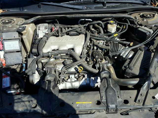 2G1WF55E129327714 - 2002 CHEVROLET IMPALA GREEN photo 7