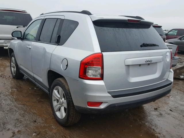 1J4NT1FB8BD215403 - 2011 JEEP COMPASS SP SILVER photo 3