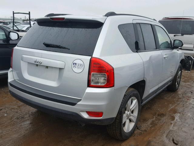 1J4NT1FB8BD215403 - 2011 JEEP COMPASS SP SILVER photo 4