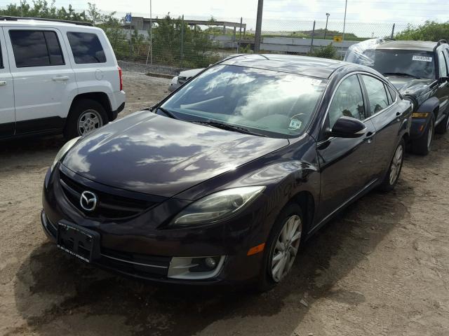 1YVHZ8CH8B5M05175 - 2011 MAZDA 6 I RED photo 2