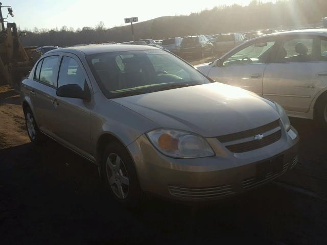 1G1AK55F577102767 - 2007 CHEVROLET COBALT LS GOLD photo 1