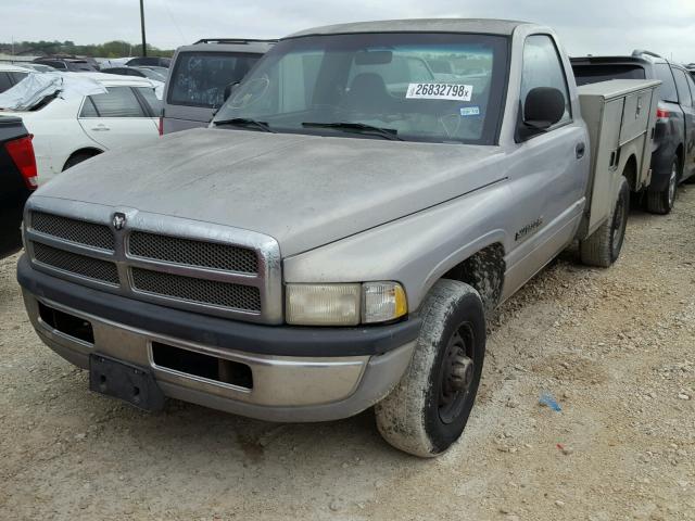 3B6KC26Z21M262946 - 2001 DODGE RAM 2500 GRAY photo 2