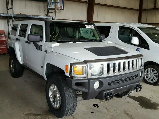 5GTDN136X68126006 - 2006 HUMMER H3 WHITE photo 1