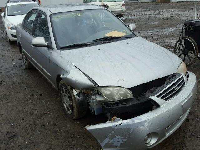 KNAFB121625113213 - 2002 KIA SPECTRA BA GRAY photo 1