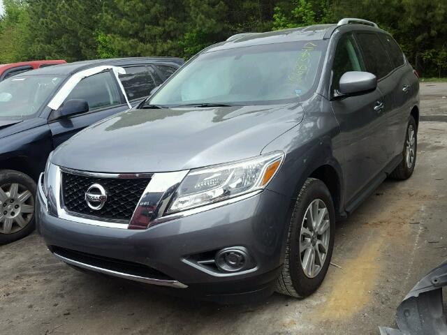 5N1AR2MNXGC654262 - 2016 NISSAN PATHFINDER GRAY photo 2