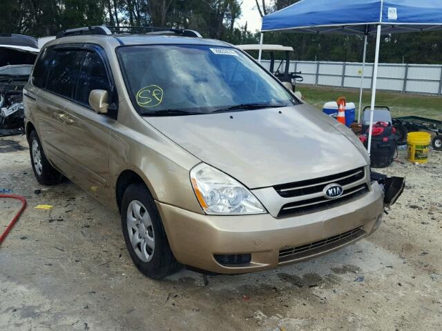 KNDMB133876140005 - 2007 KIA SEDONA EX GOLD photo 1