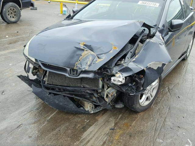 1HGCM72616A003327 - 2006 HONDA ACCORD EX GRAY photo 9