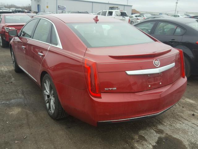 2G61N5S33D9231838 - 2013 CADILLAC XTS RED photo 3