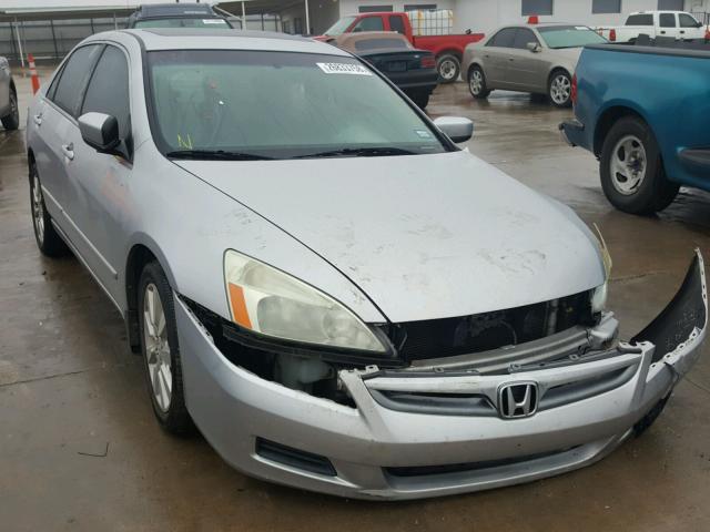 1HGCM66846A021584 - 2006 HONDA ACCORD EX SILVER photo 1