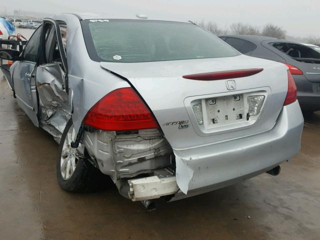 1HGCM66846A021584 - 2006 HONDA ACCORD EX SILVER photo 3