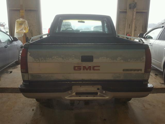 2GTEK19KXM1511235 - 1991 GMC SIERRA K15 BLUE photo 6