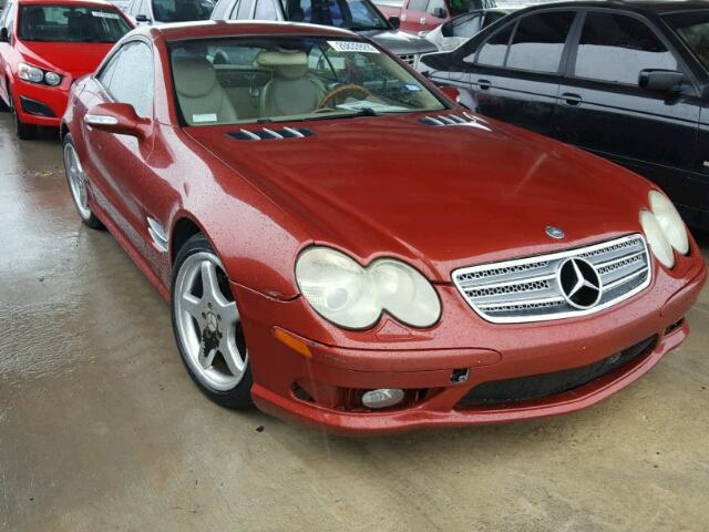 WDBSK75F63F053410 - 2003 MERCEDES-BENZ SL 500R RED photo 1