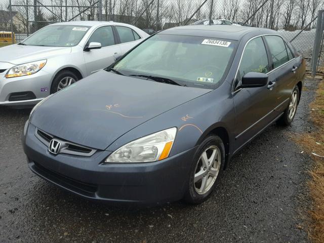 1HGCM56755A064086 - 2005 HONDA ACCORD EX GRAY photo 2