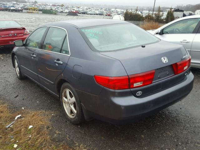 1HGCM56755A064086 - 2005 HONDA ACCORD EX GRAY photo 3