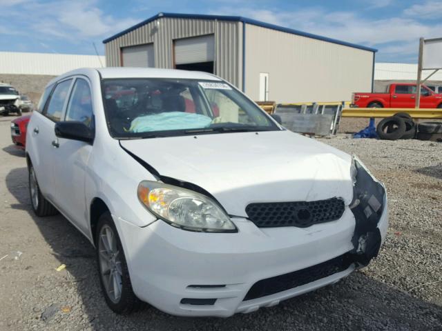 2T1KR32E73C014349 - 2003 TOYOTA MATRIX/XR WHITE photo 1